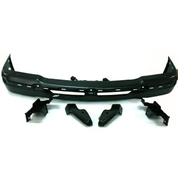 Bumper Face Bar Front w/o Convenience Pkg Face Bar Only for Chevrolet Silverado 1500 Silverado 1500 Classic Silverado 2500 Silverado 2500 HD Silverado 2500 HD Classic Silverado 3500 Silverado 3500 Classic