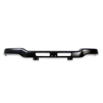 Bumper Face Bar Front High Air Flow w/2 Slots w/Bracket Black for GMC Sierra 1500 2003-2006