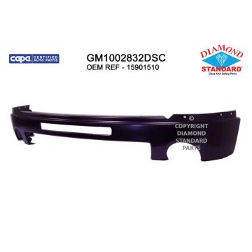 Bumper Face Bar Front CAPA for GMC Sierra 1500 Denali 2007-2013