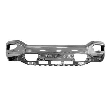 Bumper Face Bar Front w/o Park Assist Chrome for GMC Sierra 1500 SLT 2016-2019
