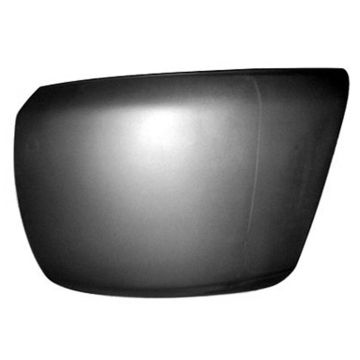 Bumper Extension Front Left Outer w/o Fog Lamps Black Textured CAPA for Chevrolet Silverado 1500 2007-2013