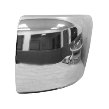 Bumper Extension Front Left Outer w/o Fog Lamps Chrome CAPA for Chevrolet Silverado 1500 2012-2013