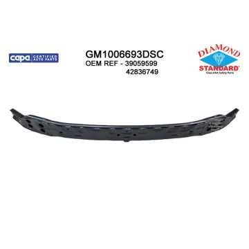 Bumper Cover Reinforcement Front CAPA for Chevrolet Cruze 2016-2019