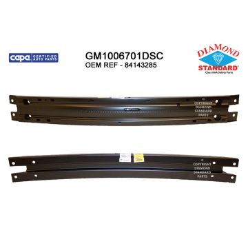 Bumper Cover Reinforcement Front w/o Towing Pkg CAPA for Buick Enclave Chevrolet Traverse