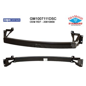 Bumper Cover Reinforcement Front Lower CAPA for Cadillac SRX 2010-2016
