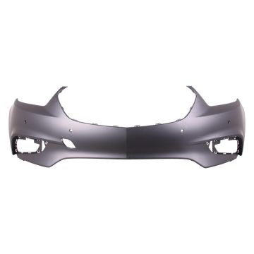 Bumper Cover Front Upper w/Fog Lamps w/Parking Aid Sensors Primed CAPA for Buick Encore 2017-2020