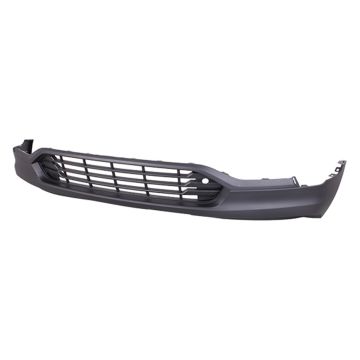 Bumper Cover Front Lower w/o Black Edition w/o Fog Lamps w/Block Heater Textured Black CAPA for GMC Terrain SL SLE 2018-2021
