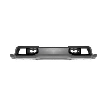 Bumper Cover Front Lower w/o Skid Plate w/Tow Hooks w/o Enh Towing Black for Chevrolet Silverado 1500 Silverado 1500 LTD