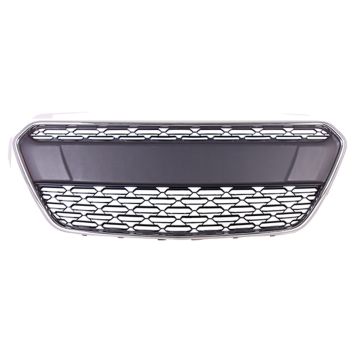 Bumper Cover Grille Front w/Chrome Trim for Chevrolet Spark LT 2016-2018