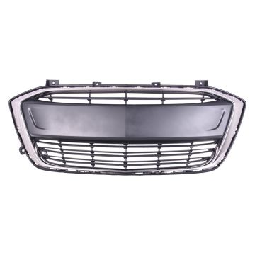Bumper Cover Grille Front w/o RS Pkg CAPA for Chevrolet Sonic Sedan LS Premier LT 2017-2020