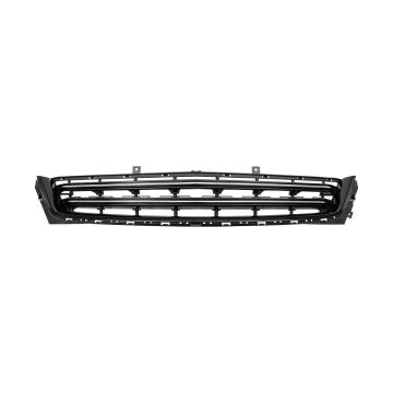 Bumper Cover Grille Front w/Midnight Black Pkg for Chevrolet Impala LT LTZ Premier 2016-2020