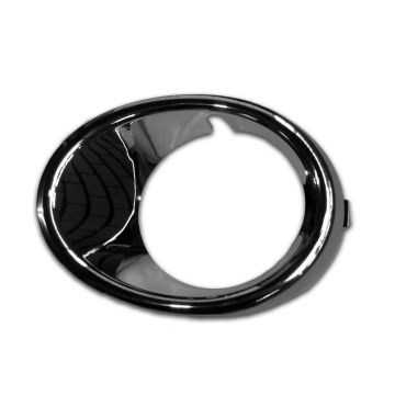 Bumper Insert Front Left Fog Lamp Bezel w/Fog Lamps Chrome for Chevrolet Sonic 2012-2016