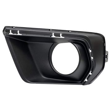 Bumper Insert Front Left Fog Lamp Bezel w/o Off Road Pkg Black for Chevrolet Colorado 2021-2022