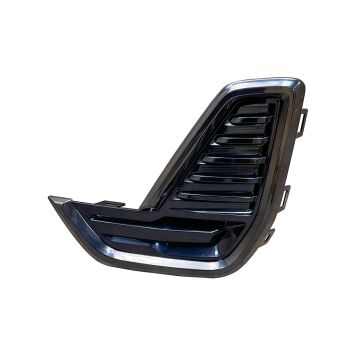 Bumper Insert Front Left w/Elevation Edition Pkg Fog Lamp Opening Cover Black for GMC Acadia 2021-2023