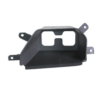 Bumper Insert Front Right Tow Hook Opening Cover w/Tow Hook CAPA for GMC Sierra 1500 Sierra 1500 Limited