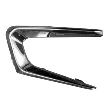 Bumper Insert Front Right Fog Lamp Opening Bezel Chrome for Chevrolet Malibu L LS 2016-2018