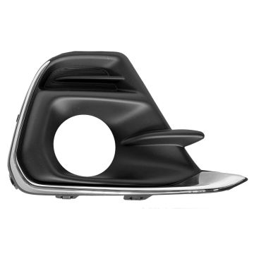 Bumper Insert Front Right Fog Lamp Bezel w/Fog Lamps for Chevrolet Spark LT LS 2016-2018