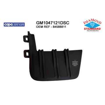 Bumper Cover Molding Front Right 2nd Design From 9-28-18 CAPA for Chevrolet Silverado 1500 Silverado 1500 LTD