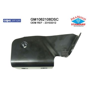 Bumper Support Front Left Support Bracket CAPA for Chevrolet Silverado 1500 2014-2015
