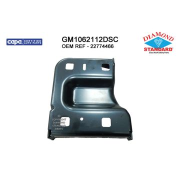 Bumper Support Front Left Bracket CAPA for Chevrolet Silverado 2500 HD Silverado 3500 HD GMC Sierra 2500 HD Sierra 3500 HD