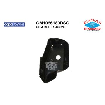 Bumper Bracket Front Left Extension Bracket CAPA for Chevrolet Silverado 1500 Silverado 2500 HD Silverado 3500 HD
