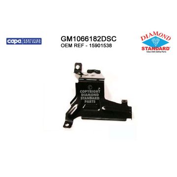Bumper Bracket Front Left Outer CAPA for GMC Sierra 1500 2007-2013