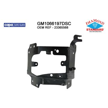 Bumper Bracket Front Left Outer CAPA for Chevrolet Silverado 1500 2014-2015