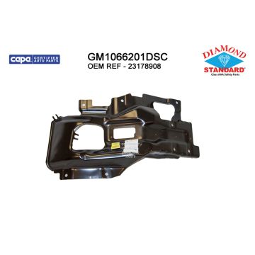 Bumper Bracket Front Left CAPA for GMC Sierra 2500 HD Sierra 3500 HD