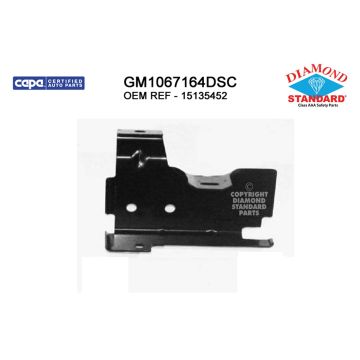Bumper Bracket Front Right Impact Bar Brace CAPA for GMC Sierra 1500 Sierra 1500 Classic