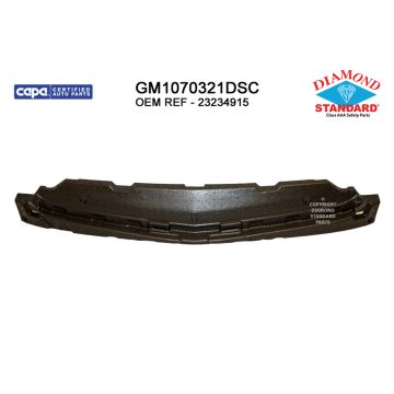 Bumper Impact Absorber Front w/o Towing Pkg CAPA for Chevrolet Traverse 2018-2021