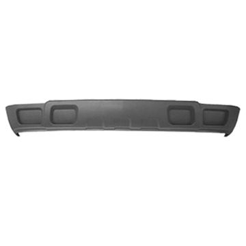 Bumper Deflector Front w/o Fog Lamps w/o Tow Hooks Light Gray for Chevrolet Silverado 1500 Silverado 1500 Classic Silverado 2500 Silverado 2500 HD Silverado 2500 HD Classic Silverado 3500 Silverado 3500 Classic