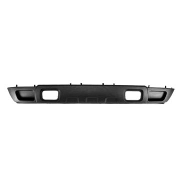 Bumper Deflector Front w/o Fog Lamps w/Tow Hooks Charcoal Black for Chevrolet Silverado 1500 Silverado 1500 Classic Silverado 2500 Silverado 2500 HD Silverado 2500 HD Classic Silverado 3500 Silverado 3500 Classic