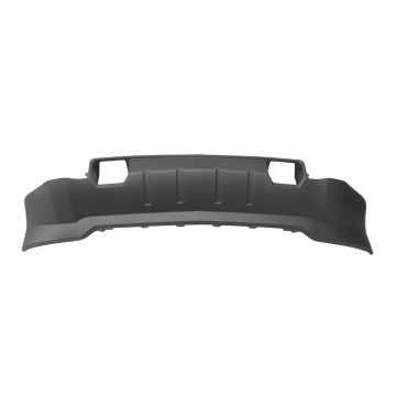 Bumper Deflector Front w/Chrome Bumper w/o Skid Plate Textured CAPA for Chevrolet Silverado 2500 HD 2015-2019