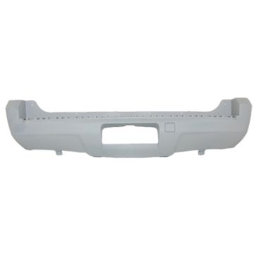 Bumper Cover Rear w/o Off Road Package w/o Object Sensor Primed CAPA for Chevrolet Tahoe GMC Yukon
