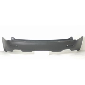 Bumper Cover Rear w/o Parking Aid Sensors CAPA for GMC Acadia 2007-2012