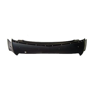 Bumper Cover Rear w/Object Sensors w/Rear Object Sensors Primed CAPA for Cadillac CTS Sedan Base Premium Luxury Performance 3.6L 3.0L 2008-2013