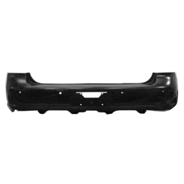 Bumper Cover Rear w/Rear Object Sensors w/o Side Object Sensors CAPA for Buick Lucerne Super 2008-2011
