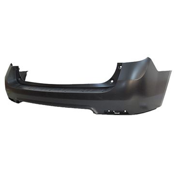 Bumper Cover Rear w/o Blind Spot Module Type 1 w/o Chrome Pkg w/o Object Sensor Primed CAPA for Chevrolet Equinox 2010-2017