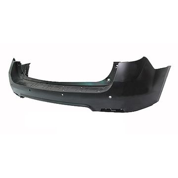 Bumper Cover Rear w/Object Sensor Primed for Chevrolet Equinox 2010-2015