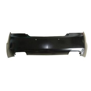Bumper Cover Rear Dual Exhaust w/Park Assist System w/Side Object Sensor Primed for Buick Allure LaCrosse