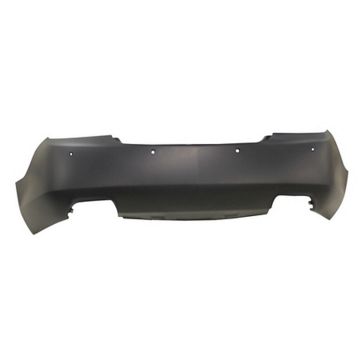 Bumper Cover Rear Dual Exhaust w/Park Assist System w/o Side Object Sensor Primed for Buick Allure LaCrosse