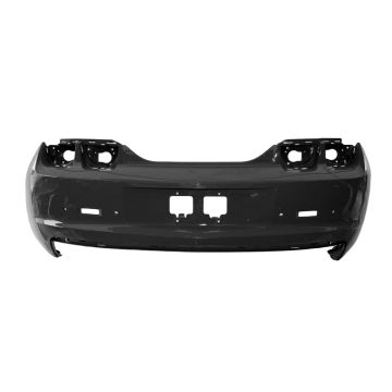 Bumper Cover Rear w/Object Sensors w/ZL1 Spoiler Holes Primed for Chevrolet Camaro ZL1 2012-2013