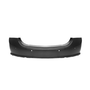 Bumper Cover Rear w/Park Sensors w/o Parallel Park Assist Primed for Chevrolet Malibu 2019-2023