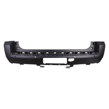Bumper Cover Rear w/Parking Sensors w/Side Object Sensor Primed CAPA for GMC Yukon XL Denali 2020