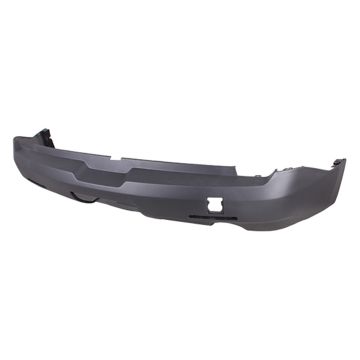 Bumper Cover Rear w/o Parking Aid Sensors 2nd Design From VIN 196363 Primed CAPA for Chevrolet Traverse L RS LT LS 2018-2021