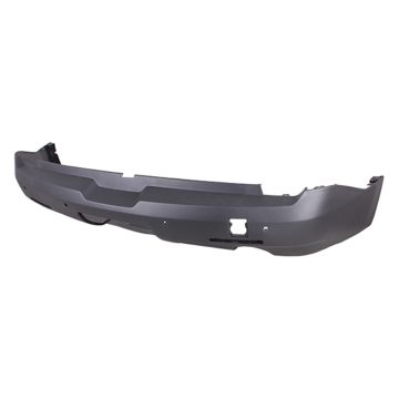 Bumper Cover Rear w/Parking Aid Sensors 2nd Design From VIN 196363 Primed CAPA for Chevrolet Traverse L RS LT LS 2018-2021