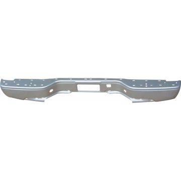 Bumper Face Bar Rear Prefinished Silver for Chevrolet Silverado 1500 Silverado 1500 Classic Silverado 2500 Silverado 2500 HD Silverado