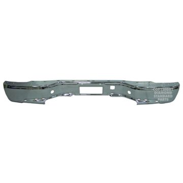 Bumper Cover Rear w/o Body Cladding Chrome for Chevrolet Avalanche 1500 2500 Silverado 3500 Suburban Tahoe GMC Sierra 1500 2500 3500 Yukon XL