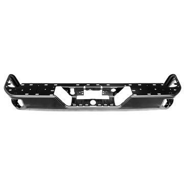 Bumper Face Bar Rear Single Exhaust w/o Blind Spot Module for Chevrolet Silverado 1500 Silverado 1500 LTD Silverado 2500 HD Silverado 3500 HD GMC Sierra 1500 Sierra 1500 Limited Sierra 2500 HD Sierra 3500 HD