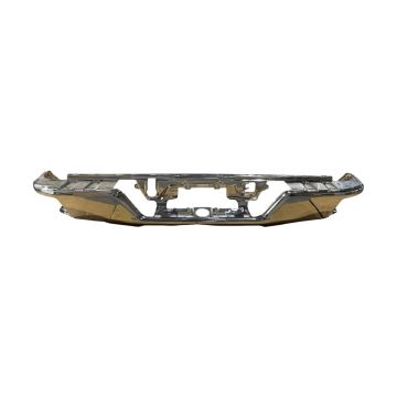 Bumper Face Bar Rear w/o Park Assist Sensors Chrome for Chevrolet Colorado GMC Canyon